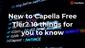 The wait for a Capella Free Tier is over! 🎆 For those new to the #Couchbase ecosystem, Matthew Groves has compiled the top 10 resources you should check out to help you get the most out of Capella ✨ https://bit.ly/3NmVycB | Couchbase