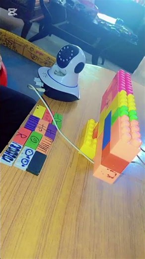 Making computer with blocks and dominoes 🖥️🟥🟧🟨🟩🟦🟪