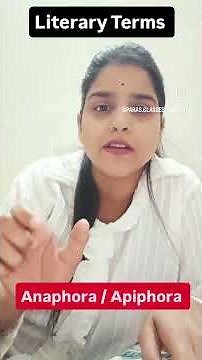 Anaphora vs Epiphora Explained! | Literary Terms #viralreels #trending #literaryterms