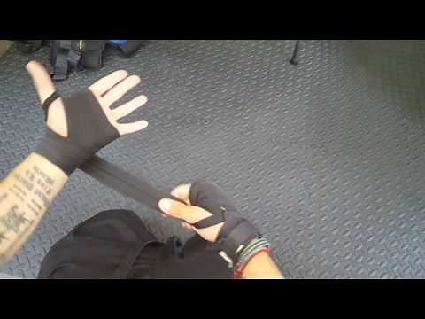 HOW TO WRAP HANDS FOR BOXING 108 INCH