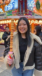 Everything I ate at Shinsekai in Osaka 😍🐙🍤 📍Shinsekai Kankan - takoyaki 📍Kankando Shinsekai - baby castella 📍Kawachiya - kushikatsu #shinsekai #osaka #japan #food #streetfood #japanesefood #osakafood #japanfood #foodreview #takoyaki #kushikatsu | biteswithlily