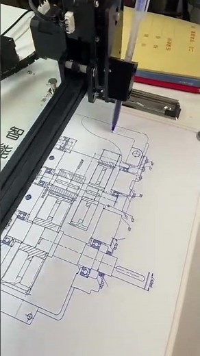 Process intelligent writing and drawing machine #shorts