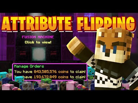 Flipping Attributes Makes $$$ BILLIONS!! -- Hypixel Skyblock
