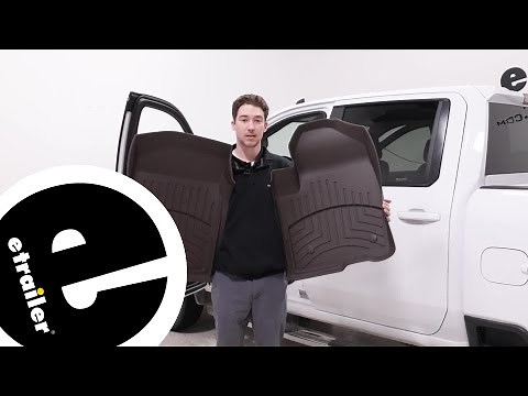 Installation Guide for the WeatherTech HP Front Auto Floor Mats on a 2023 Chevrolet Silverado 2500