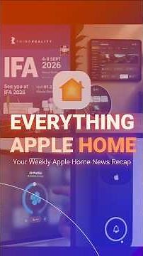 Apple HomePad, HomePod mini 2, Apple Camera & THIRDREALITY