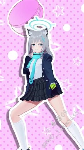 【MMD】CATCH CATCH - YENA【砂狼シロコ/Shiroko】【ブルーアーカイブ】1440p #蔚蓝档案 #蔚藍檔案 #블루아카이브