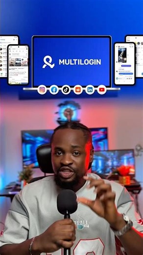 This is how to manage multiple social media accounts .#multilogin #techtools #productivity #shorts