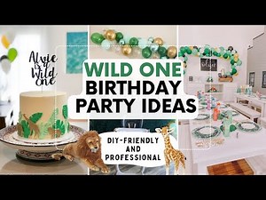 Wild One 1st Birthday Party Ideas (Decor, Food, Favors, Outfits | DIY-Friendly and Elaborate)
