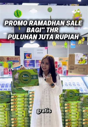 PROMO SPECIAL RAMADHAN BAGI- BAGI THR HADIAH SETIAP HARI DI NEWSHOP! SELAMA BULAN MARET BERLAKU DARI TANGGAL 1-31 MARET🎉 Khusus di bulan MARET buat kamu yang kredit handphone apapun di Newshop, siap-siap pulang bawa hadiah THR GRATIS setiap hari tanpa zonk!🤩😎🎉 🎁 BELI 1 DAPAT 3⁉️📱 BISA BANGET‼️ 💥 Beli iPhone bisa Dapet iPhone GRATIS! 🎁 HADIAH YANG BISA KAMU BAWA PULANG BERUPA : ✔️ 5 UNIT IPHONE 13, IPHONE 11 ✔️ 5 UNIT REDMI PAD ✔️ 5 UNIT SMART TV ✔️ UANG CASH SENILAI 10 JUTA RUPIAH ✔️ 10 