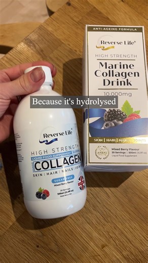 Feel like you're ageing too fast? Taking a daily collagen supplement can help boost collagen levels, leading to: ✅ Healthier skin ✅ Healthier hair ✅ Healthier nails ✅ Healthier you. "A feeling I haven't experienced in many years" See visible results in just 20 days or your money back  Our Marine Collagen is the number 1 bottled collagen on the market in the UK with over 28 million doses sold Order yours today & save! | Reverse Life | Facebook
