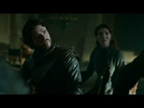 S3E6 Game of Thrones: Robb begins negotiating with the Freys