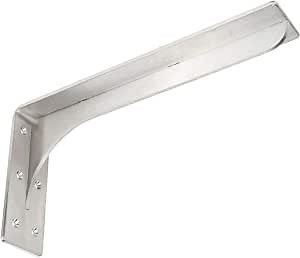 Sutherland Stainless Steel Bench Bracket (10" x 5") - Federal Brace - Stainless Steel - Made in America