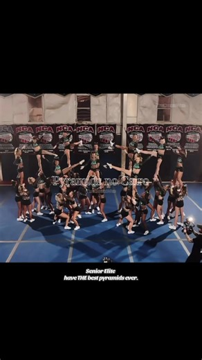 Their pyramids are so majestical. #allstarcheer #cheerleadingtiktok #senior #worlds #fyp