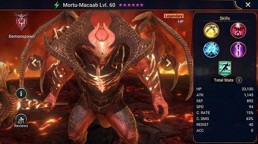 Mortu-Macaab - HellHades - Raid Shadow Legends