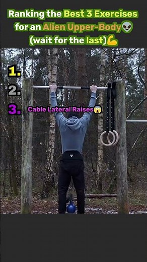 Ranking the Best 3 Exercises for an Alien Upper Body!