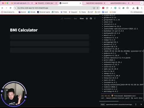 Deploy Code from GitHub to Streamlit