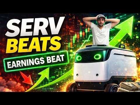 SERV Stock Just Reported Earnings... IS THIS The Next AI Robot Winner 🤖 📈