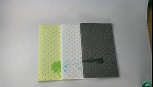 Aain® LT10A Heavy Weight Oil Absorbent Mat Pads Roll, Universal Oil Absorbent Roll, Gray, Premium, Heavyweight, Polypropylene, Absorbing Mats 150' L x 15" W