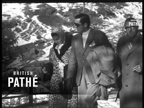 Tyrone Power And Linda Christian On Honeymoon (1949)