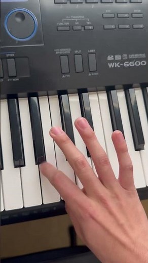 Casio WK-6600 in 2025 #shorts #2025 #piano #casio