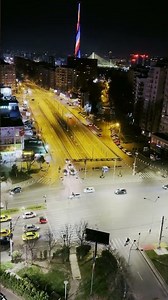 Bucharest Night Traffic #bucharest #bucharestromania #4kdronevideos #bucharestvibes #4k #travel