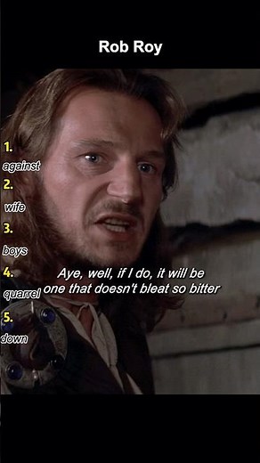 Mary Warns Rob Roy #shorts