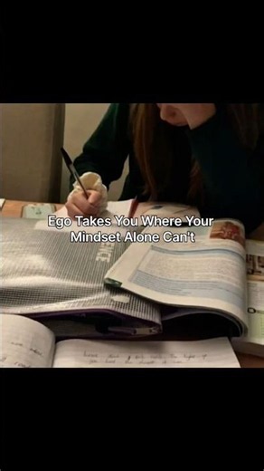 🔥 ego takes you where your mindset can't 📚✨️| #studymotivation #studytips #study