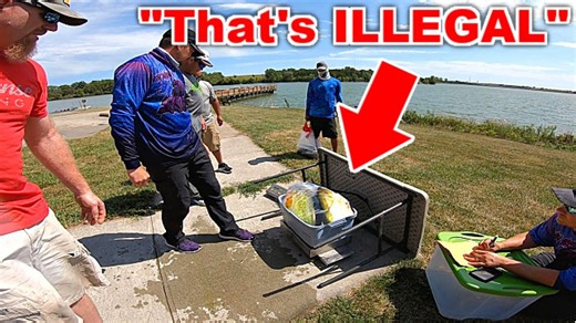 We use a bold strategy to win a fishing tournament
