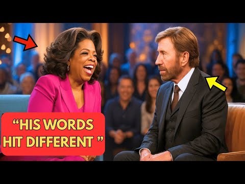 Oprah Didn’t Expect Chuck Norris to Say THIS About His Faith!