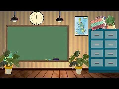 Animated Blackboard Screen Background [FREE DOWNLOAD] Virtual/Online Classroom#5