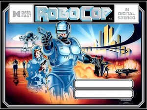 RoboCop Data East Pinball 1990 - Main Play