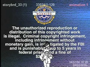 The Incredibles on Blu-ray: FBI WARNING with Gilbert Huph