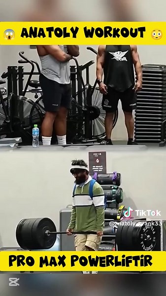 Anatoly's Incredible Powerlifting Performance