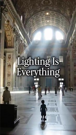 Lighting Is Everything Inside St. Peter’s Basilica