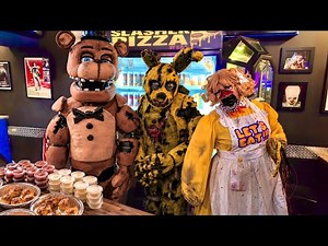 A FIVE NIGHT’S AT FREDDY’S Event at a Horror Themed Pizzeria | Inside Slasher Pizza Riverside Ca