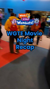 1.3K views · 16 reactions | Our Work It Out Wombats! PBS KIDS Movie Night was a HUGE success! We want to thank everyone for stopping by and we hope to see you soon!  PBS KIDS #pbs #pbskids #publicmedia #fyp #event #kidsevent #education #wombatspbs #recap | WGTE Public Media | Facebook
