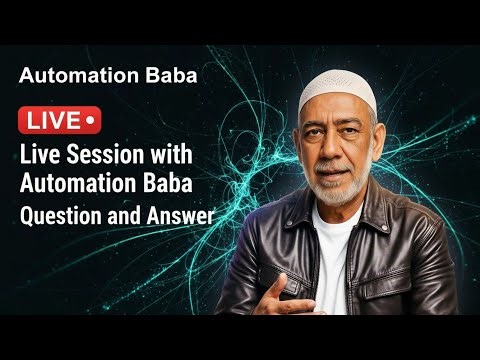 🔴 LIVE with Automation Baba | YouTube Automation Secrets & Q&A Session