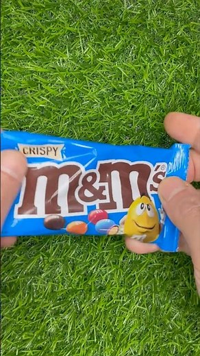 M&M’s Crispy Chocolate ASMR Unboxing | Colorful Crunchy Chocolate Bite