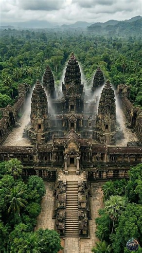 Lost Temple🛕 in the Jungle Restored After Centuries🏗️