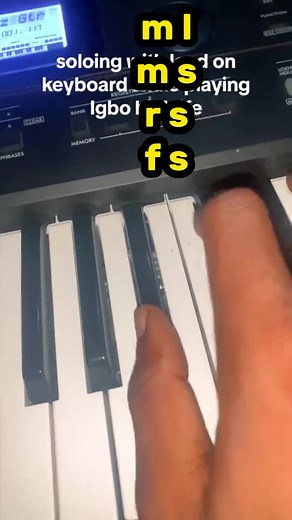 Another 1-5 progression tonic solfa #fyp #pianotok #ariaria #humblekeyz🎹