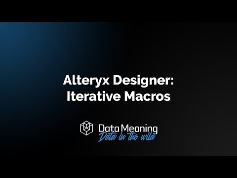 How To Use Iterative Macros In Alteryx Designer