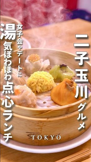 【東京グルメ】新感覚すぎる神店‼️二子玉川にあるデートで外さないビジュ優勝すぎる中華ランチはここ🥟全部主役級…6種点心
