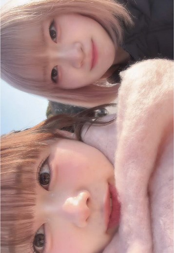 ピンクコンビ メンバー💕@白石れな #アイドル #仲良し #姉妹