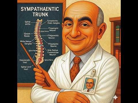 Sympathetic trunk (Part 1) (Cervical & thoracic parts)