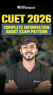 CUET 2026 Complete Exam Pattern 😱 | Sections, Subjects & Strategy