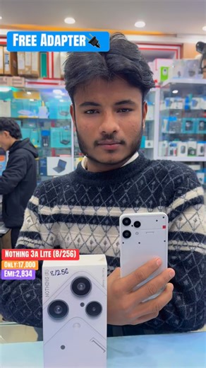 Nothing latest model in budget section, Nothing 3a that comes with looks of nothing 3a featuring powerful processor, transparent back and amazing camera is now available on both Emi and cash at digitech enterprises. Get free 20w adapter on the purchase at digitech enterprises#fyp #nothing #3alite #gamingphone #cmf | Digitech Enterprises