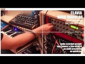 Clavia Nord Modular Rack (= 4x Micro Modular!) with 30000 sounds