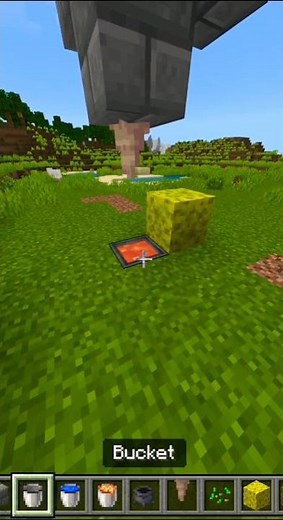 🚀 Quick & Easy LAVA Farm in MCPE | Infinite Lava Source! #minecraft #shorts