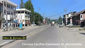 Corona Curfew Continues In Baramulla | Kashmir Crown