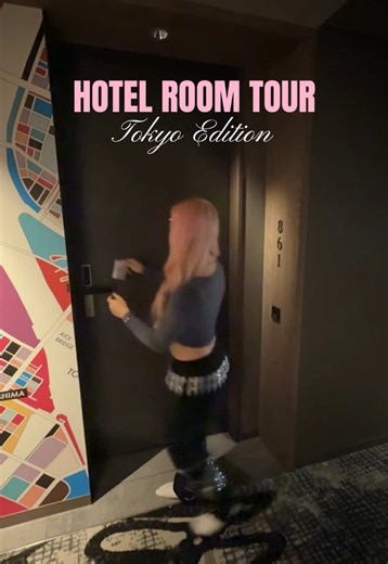 Fav stay during my Japan trip! The mirror… hello??? 🤩 #tokyo #tokyohotel #RoomTour #japan #fy